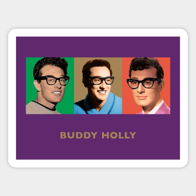 Buddy Holly Magnet by PLAYDIGITAL2020